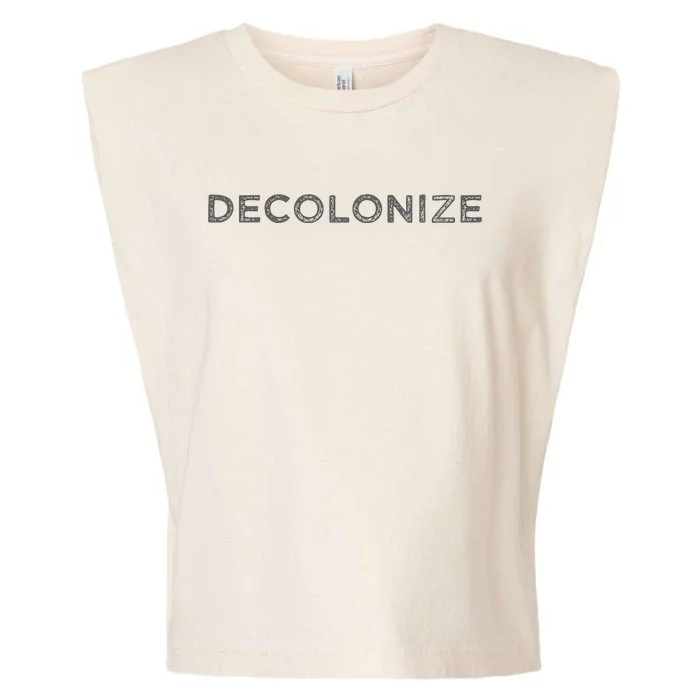 Decolonize Garment-Dyed Women's Muscle Tee