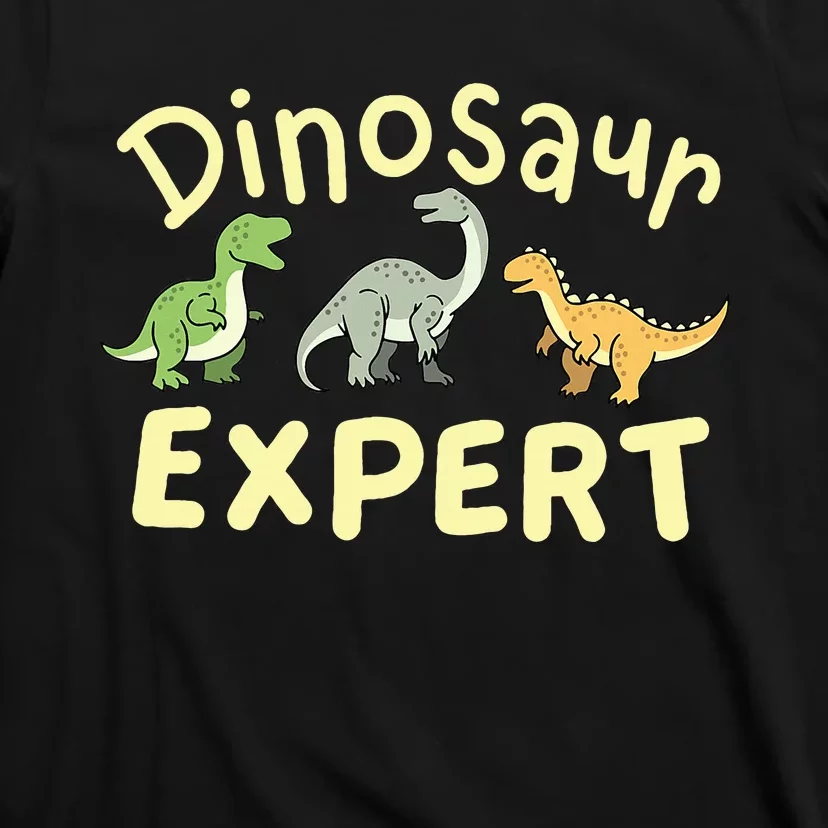 Dinosaur Dinosaurs Expert Paleontologist T-Shirt