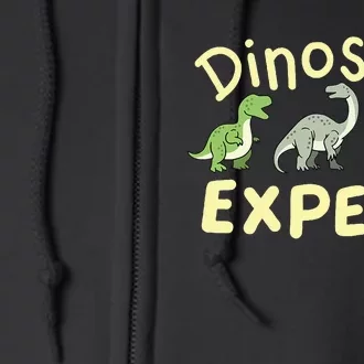 Dinosaur Dinosaurs Expert Paleontologist Full Zip Hoodie