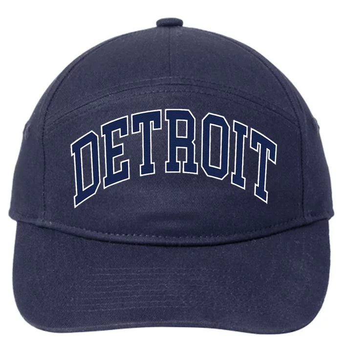 Detroit 7-Panel Snapback Hat