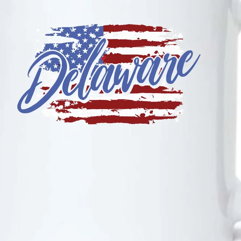 Delaware Black Color Changing Mug