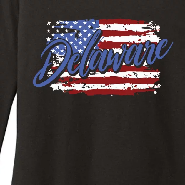 Delaware Womens CVC Long Sleeve Shirt