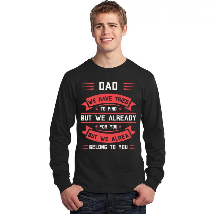 Design Tall Long Sleeve T-Shirt