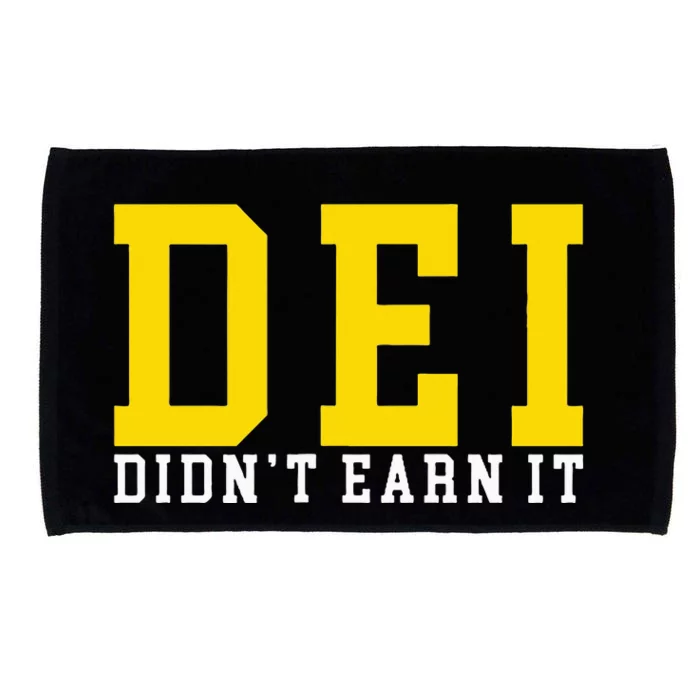 Dei DidnT Earn It Microfiber Hand Towel