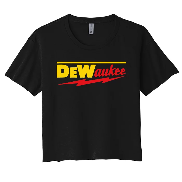 Dewaukee Women's Crop Top Tee