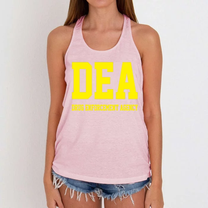 DEA Drug Enforcement Agency Women's Knotted Racerback Tank