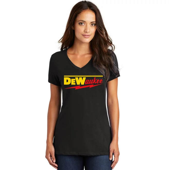 Dewaukee Women's V-Neck T-Shirt