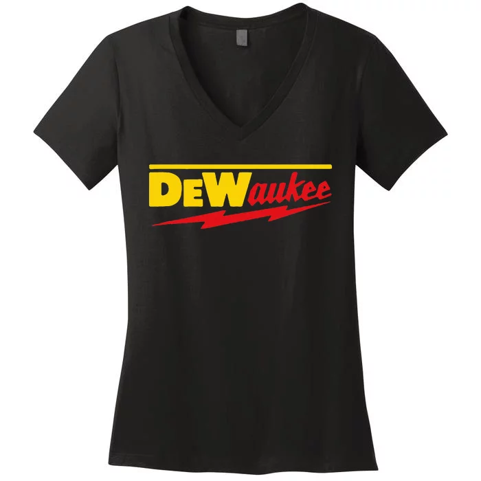 Dewaukee Women's V-Neck T-Shirt