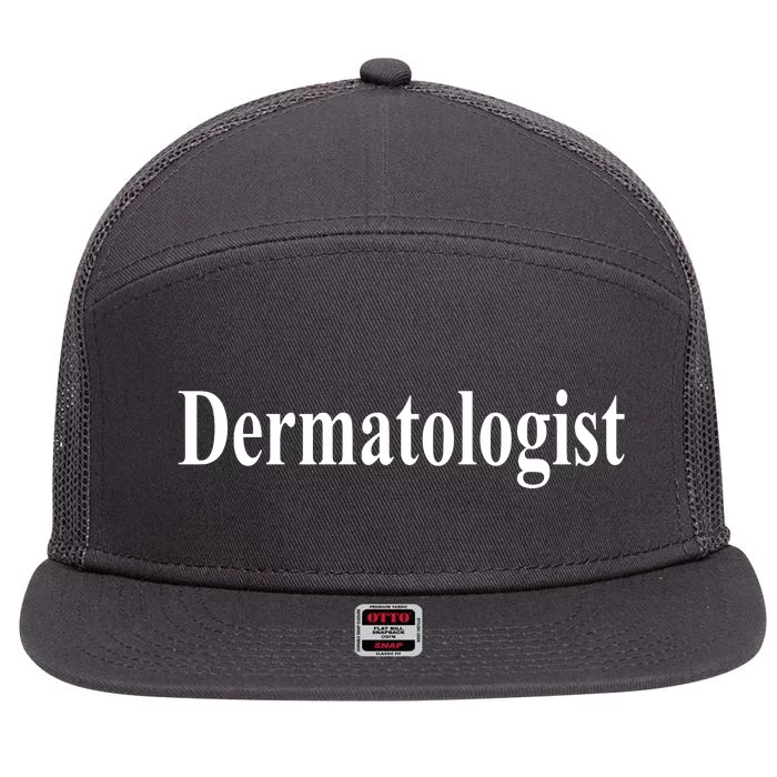 Dermatologist 7 Panel Mesh Trucker Snapback Hat