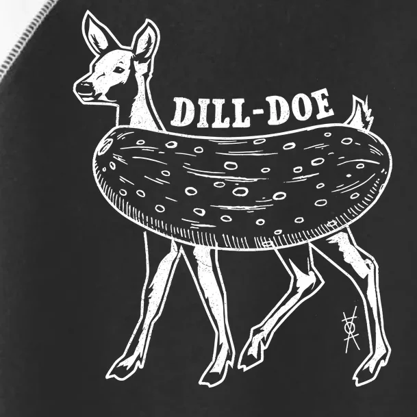 Dill Doe Funny Inappropriate Party Naughty Reindeer She Toddler Fine Jersey T-Shirt