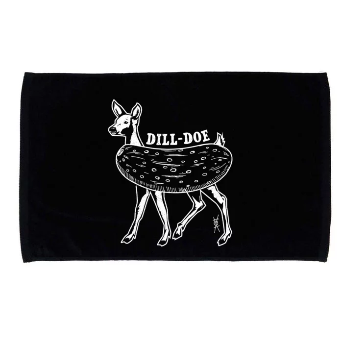 Dill Doe Funny Inappropriate Party Naughty Reindeer She Microfiber Hand Towel