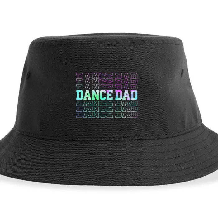 Dance Dad Funny Dancing Daddy Proud Dancer Dad Father's day Sustainable Bucket Hat