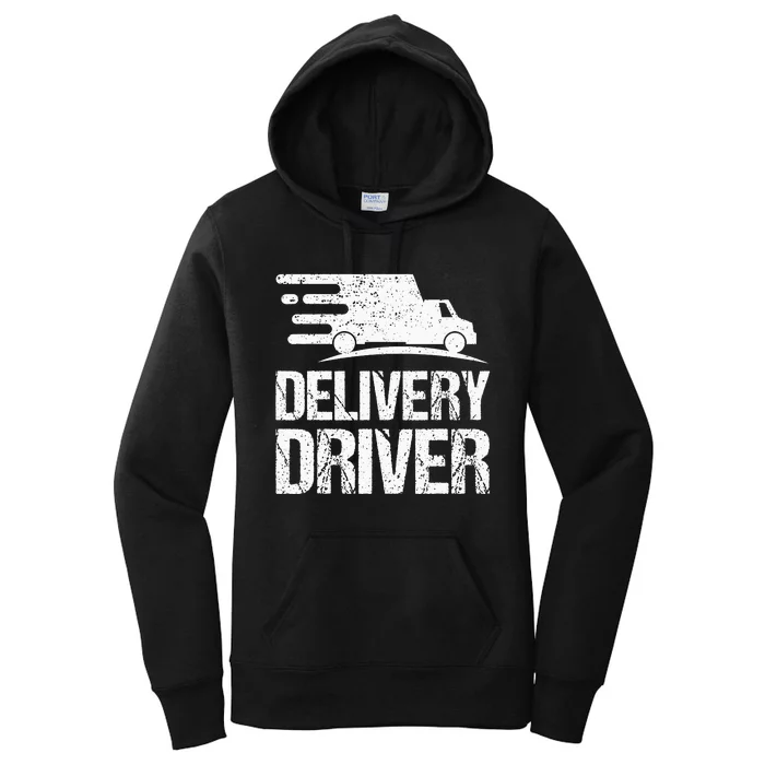 Delivery Driver Food Delivery Courier Delivery Driver Women's Pullover Hoodie