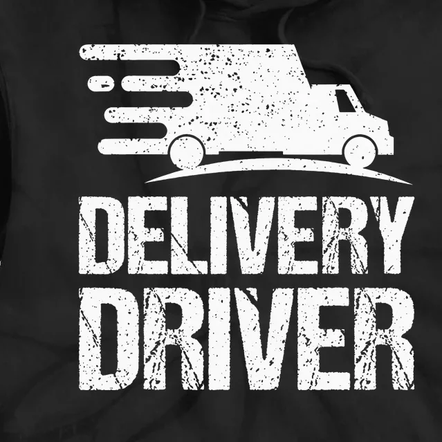 Delivery Driver Food Delivery Courier Delivery Driver Tie Dye Hoodie