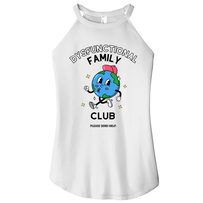 Doublecrossco Dysfunctional Family Club Women’s Perfect Tri Rocker Tank