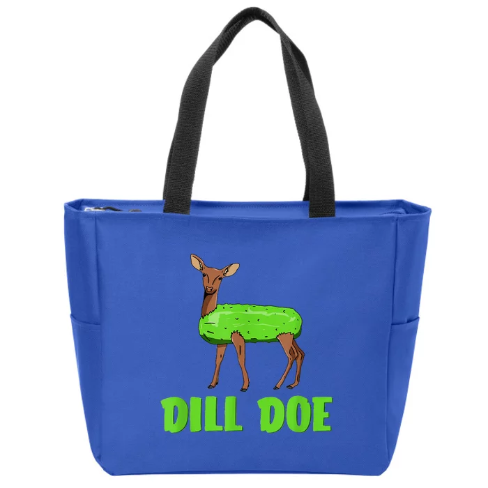 Dill Doe Funny Adult Humor Funny Nature Deer Redneck Zip Tote Bag