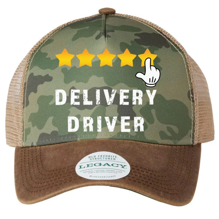 Delivery Driver Five Star Food Dash Grub Grocery Legacy Tie Dye Trucker Hat