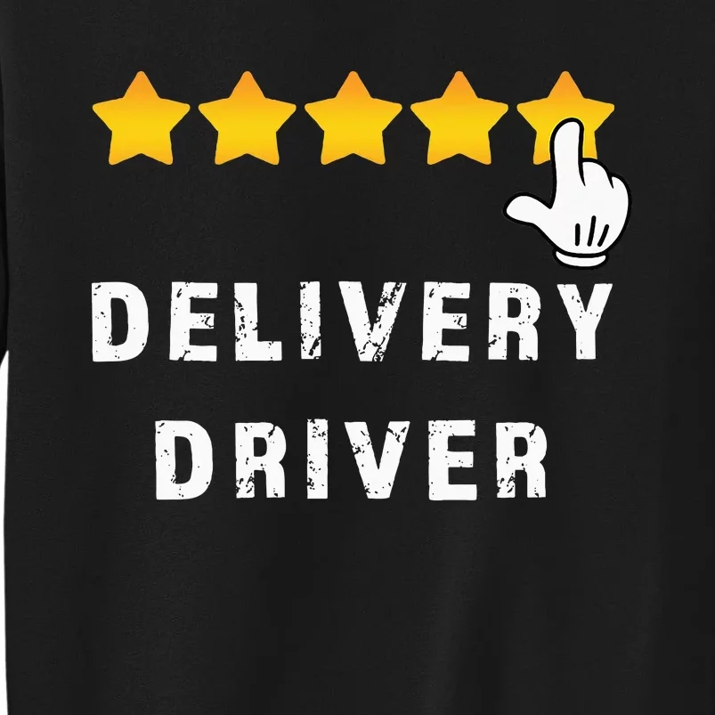 Delivery Driver Five Star Food Dash Grub Grocery Sweatshirt