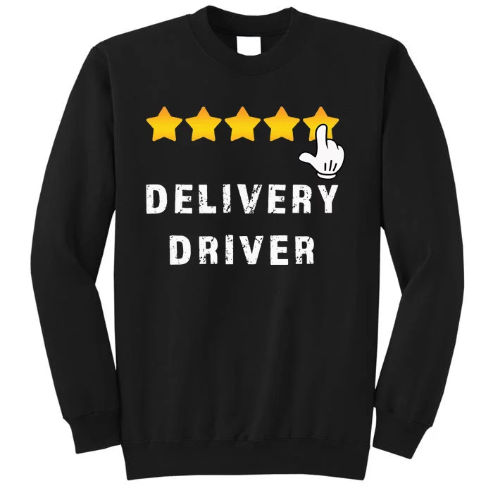 Delivery Driver Five Star Food Dash Grub Grocery Sweatshirt