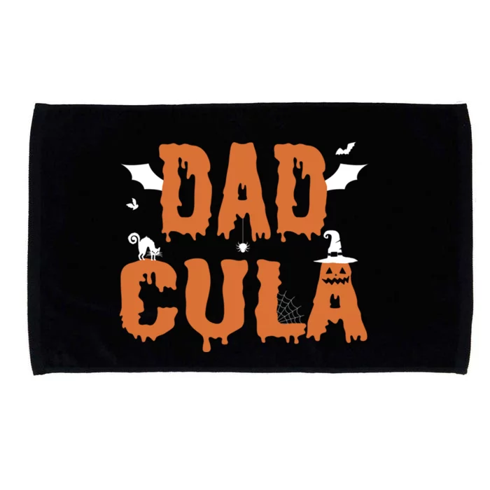 Dadcula Dad Father Halloween Gift Microfiber Hand Towel