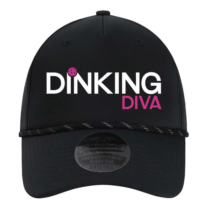 Dinking Diva Funny Pickleball Breast Cancer Awareness Gift Performance The Dyno Cap