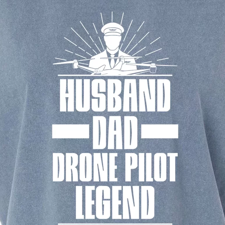 Drone Design For Your Drone Hobby Pilot Husband Gift Garment-Dyed Women's Muscle Tee