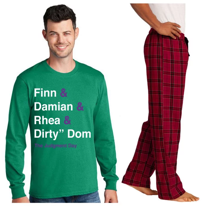 Daveed Deadlock Finn Damian Rhea Dirty Dom The Judgment Day Long Sleeve Pajama Set