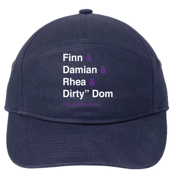 Daveed Deadlock Finn Damian Rhea Dirty Dom The Judgment Day 7-Panel Snapback Hat