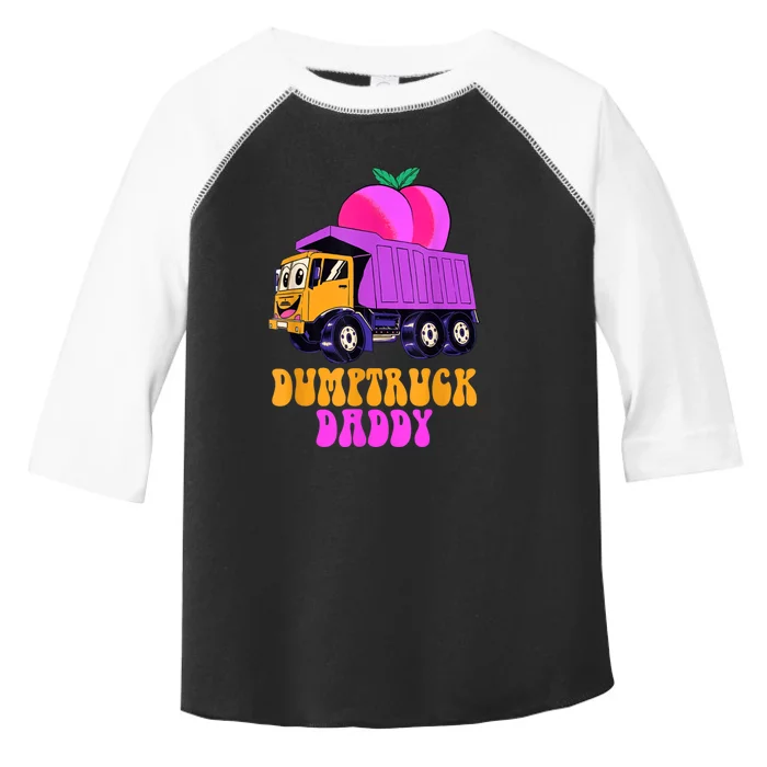 Dumptruck Daddy Funny Toddler Fine Jersey T-Shirt