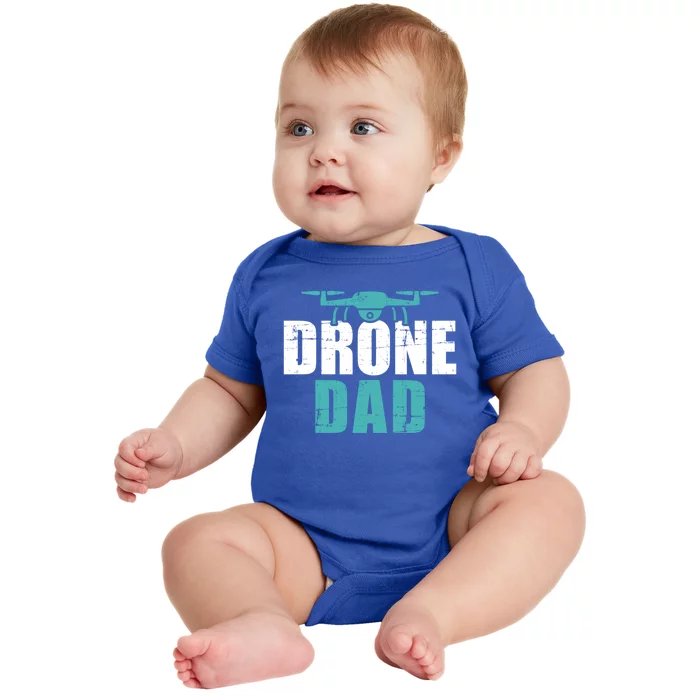 Drone Dad Father's Day Gift For Pilots Gift Baby Bodysuit