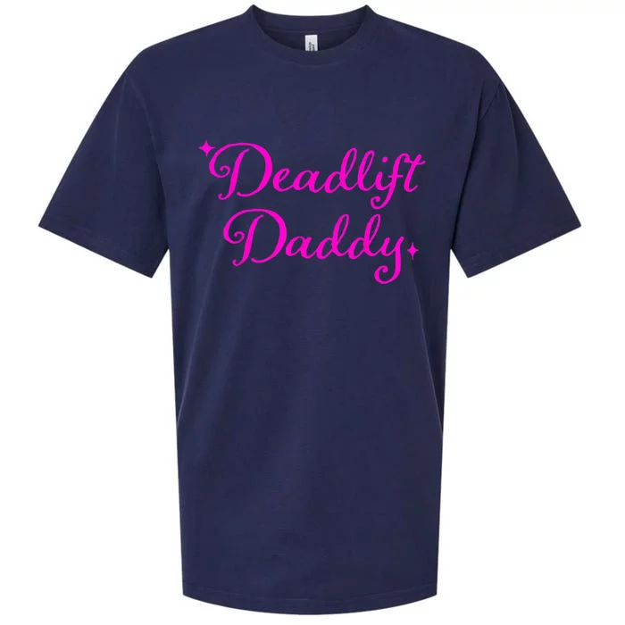 Deadlift Daddy Funny For Men Women Sueded Cloud Jersey T-Shirt