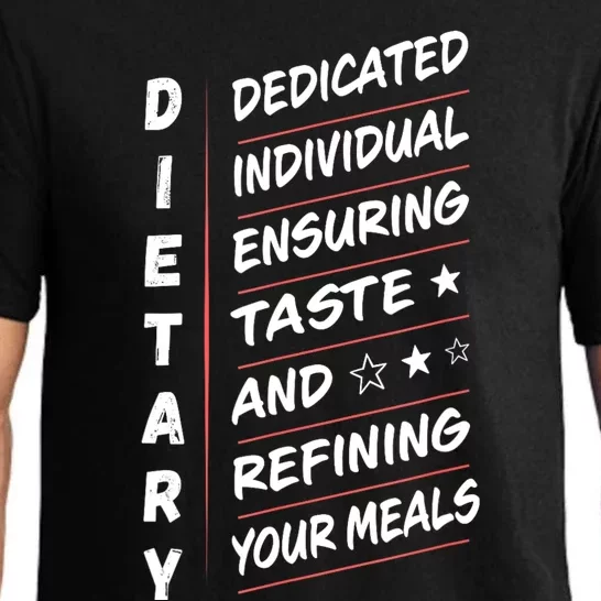 Dietary Definition Food Service Dietary Week Appreciation Pajama Set