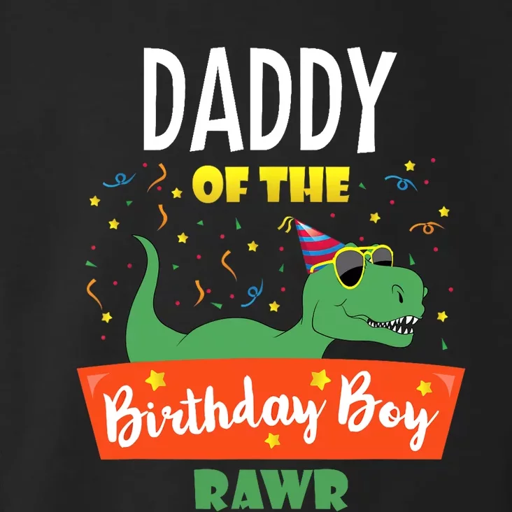 Daddy Dinosaur Funny Cute Birthday Boy Family Matching Dino Toddler Hoodie