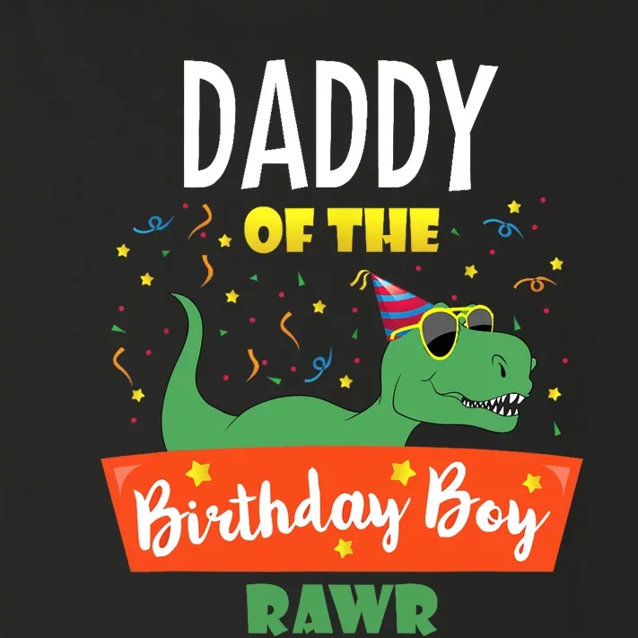 Daddy Dinosaur Funny Cute Birthday Boy Family Matching Dino Toddler Long Sleeve Shirt