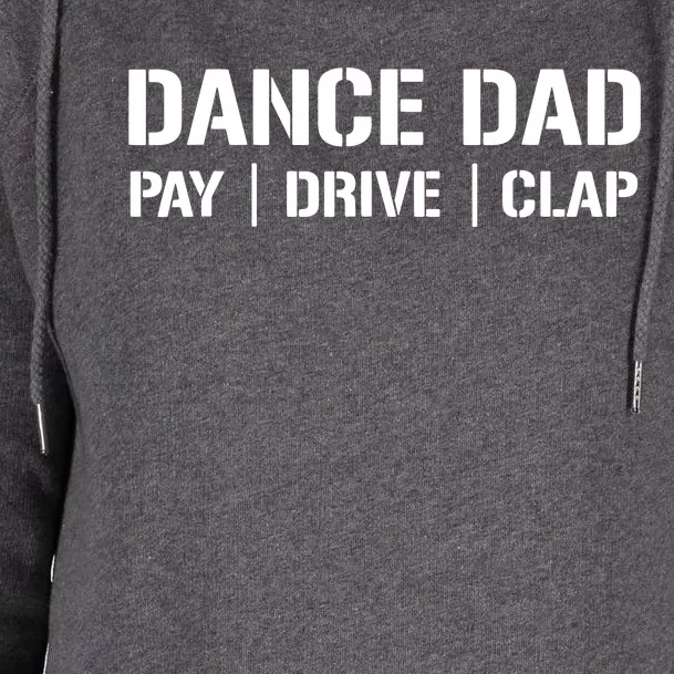 Dance Dad Funny Dancing Daddy Proud Dancer Dad I Finance Womens Funnel Neck Pullover Hood