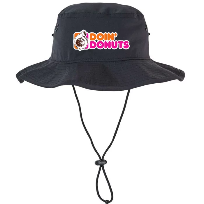 Doin' Donuts Funny Racing and Drift Car Enthusiast Legacy Cool Fit Booney Bucket Hat