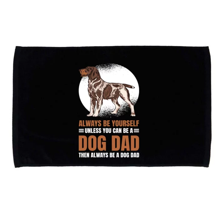 Dog Dad For Fathersday Ll Father Gift Microfiber Hand Towel