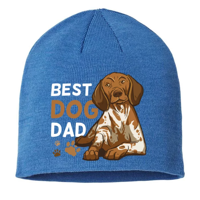 Dog Dad For Fathersday Ll Father Gift 8 1/2in Sustainable Knit Beanie