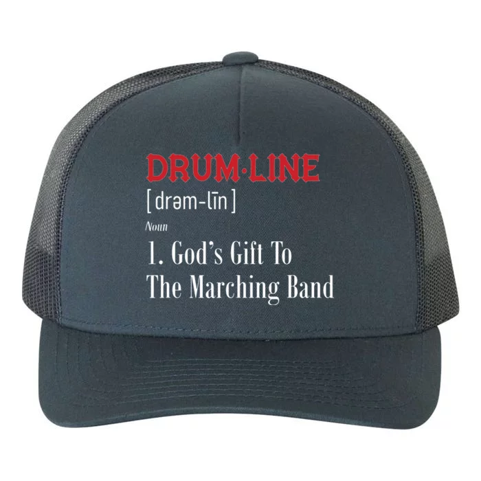 Drumline Definition For Percussion Players Yupoong Adult 5-Panel Trucker Hat