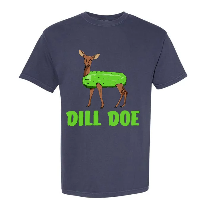 Dill Doe Funny Adult Humor Garment-Dyed Heavyweight T-Shirt