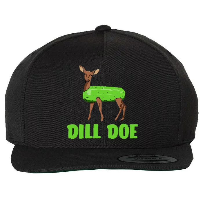 Dill Doe Funny Adult Humor Funny Nature Deer Redneck Wool Snapback Cap