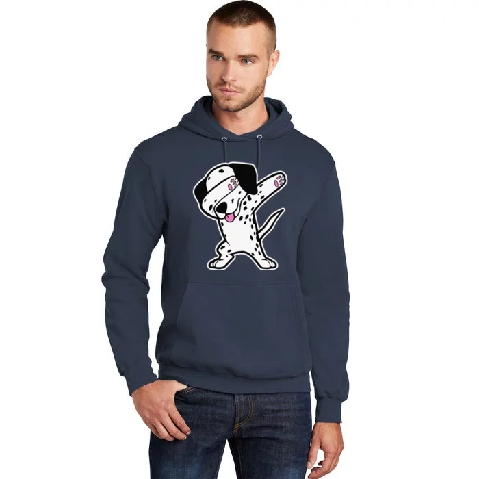 Dalmatian Dabbing Funny Dalmation Dab Dog Dance Tall Hoodie