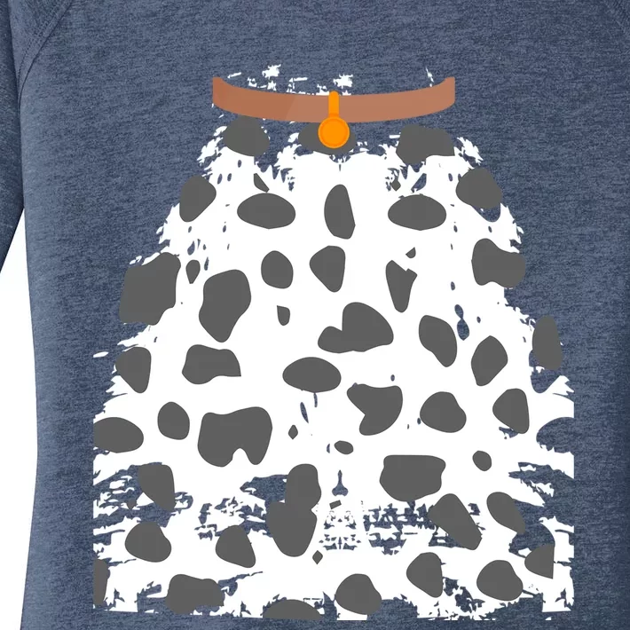 Dalmatian Dog Funny Halloween Gift Women's Perfect Tri Tunic Long Sleeve Shirt