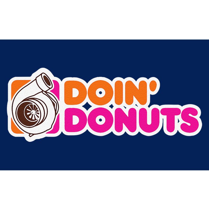 Doin Donuts Funny Racing & Drift Car Enthusiast Bumper Sticker