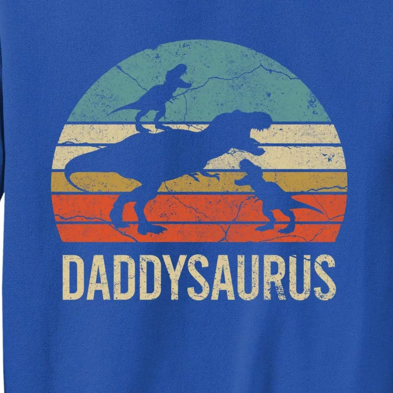 Daddy Dinosaur Funny Dad Daddysaurus 2 Two 2020 Gift Sweatshirt