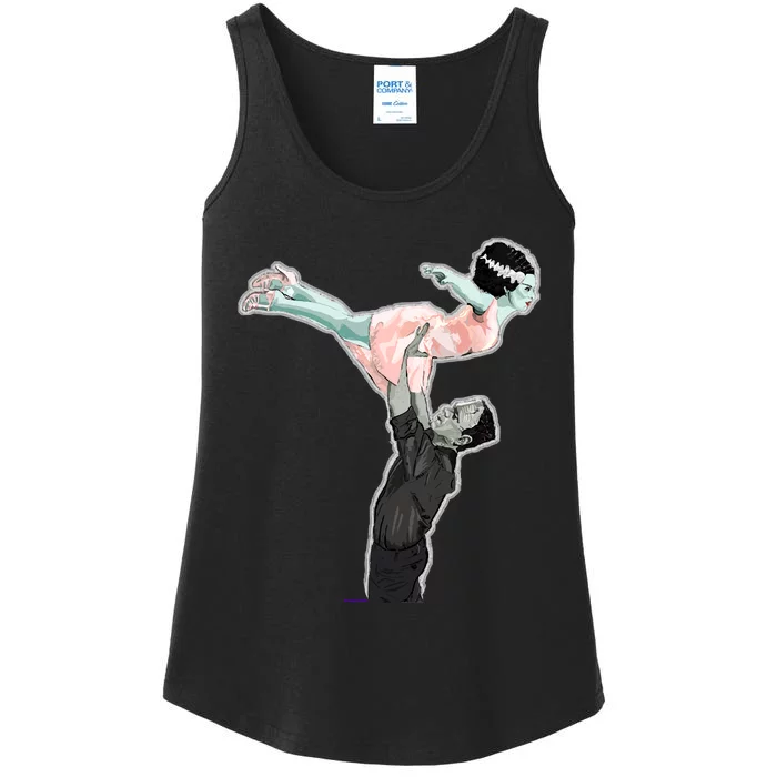 Dirty Dancing Frankenstein Ladies Essential Tank