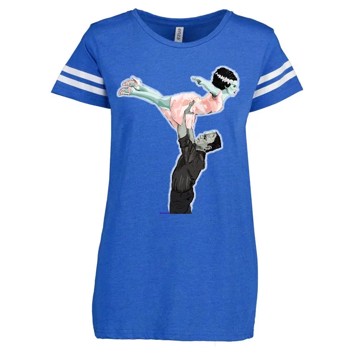 Dirty Dancing Frankenstein Enza Ladies Jersey Football T-Shirt