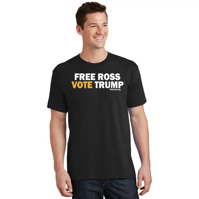 Diligent Denizen Free Ross Vote Donald Trump T-Shirt