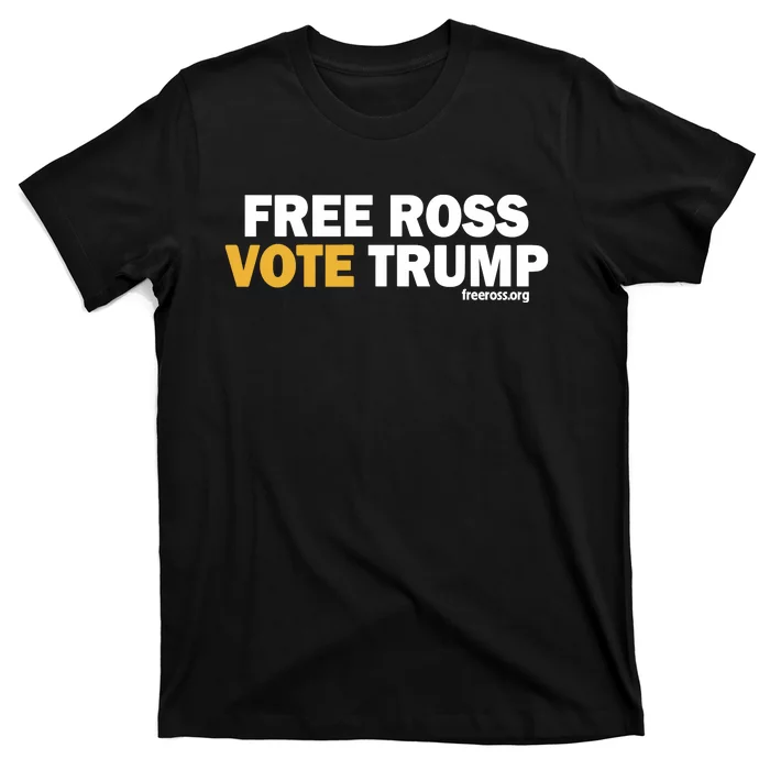 Diligent Denizen Free Ross Vote Donald Trump T-Shirt