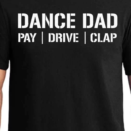 Dance Dad Funny Dancing Daddy Proud Dancer Dad I Finance Pajama Set